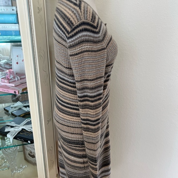 NWOT Kinross Cashmere Duster Button Up Size L - Picture 5 of 6